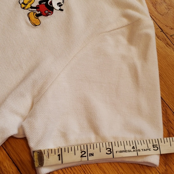 Disney F21 - Mickey Mouse Embroidered White Polo Shirt - Picture 7 of 8